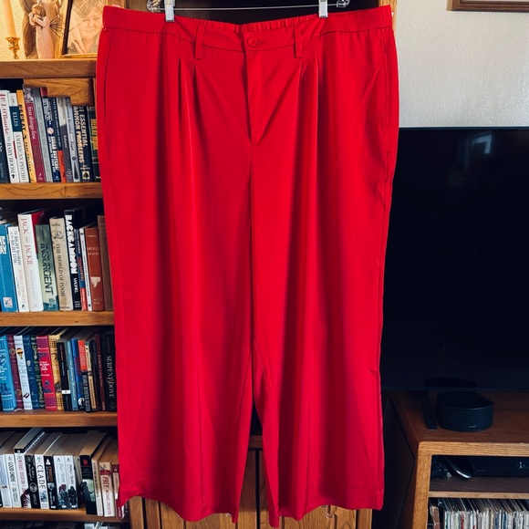 NWT Cato satin full leg trouser pants - Picture 2 of 5